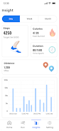 Pedometer & Step Counter App Скриншот 3