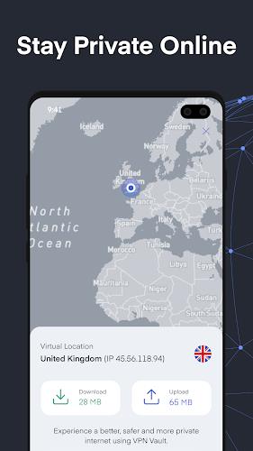 VPN Vault - Super Proxy VPN Captura de pantalla 3