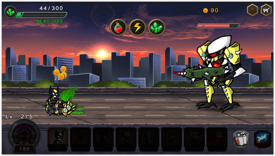 HERO WARS: Super Stickman Defense स्क्रीनशॉट 4