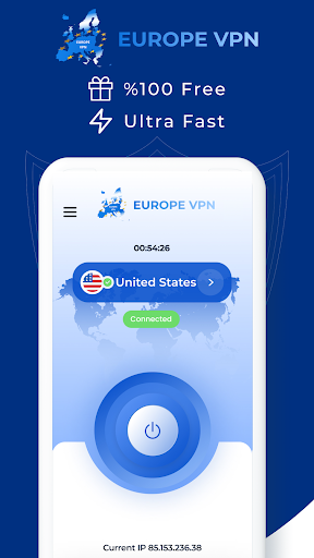 Europe VPN - Get Europe IP Screenshot 1