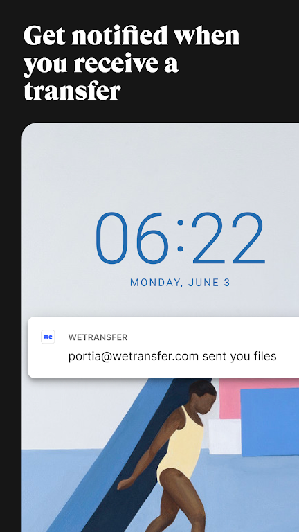 WeTransfer : File Transfer Скриншот 3