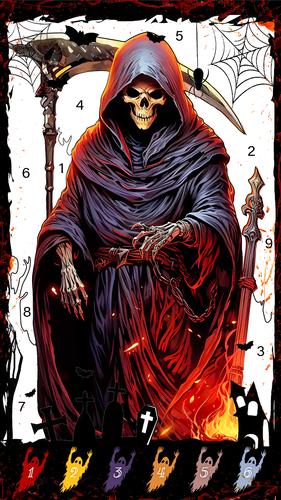 Death Park Coloring Games應用截圖第3張