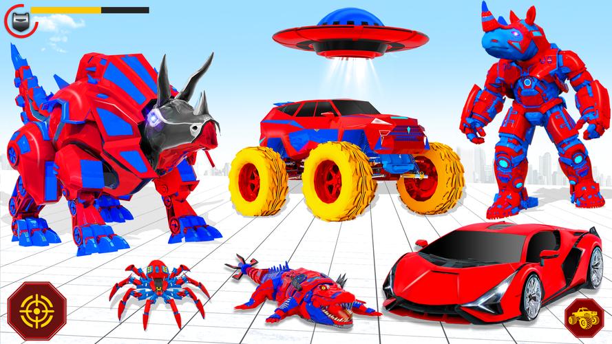 Rhino Robot Car Transformation スクリーンショット 4