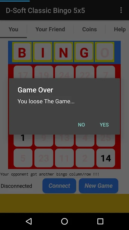 D-Soft Classic Bingo 5x5 स्क्रीनशॉट 3