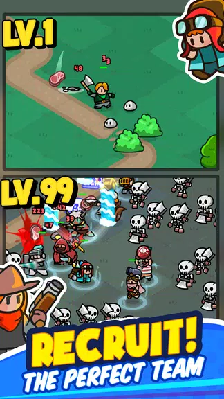Rumble Heroes - Adventure RPG应用截图第4张