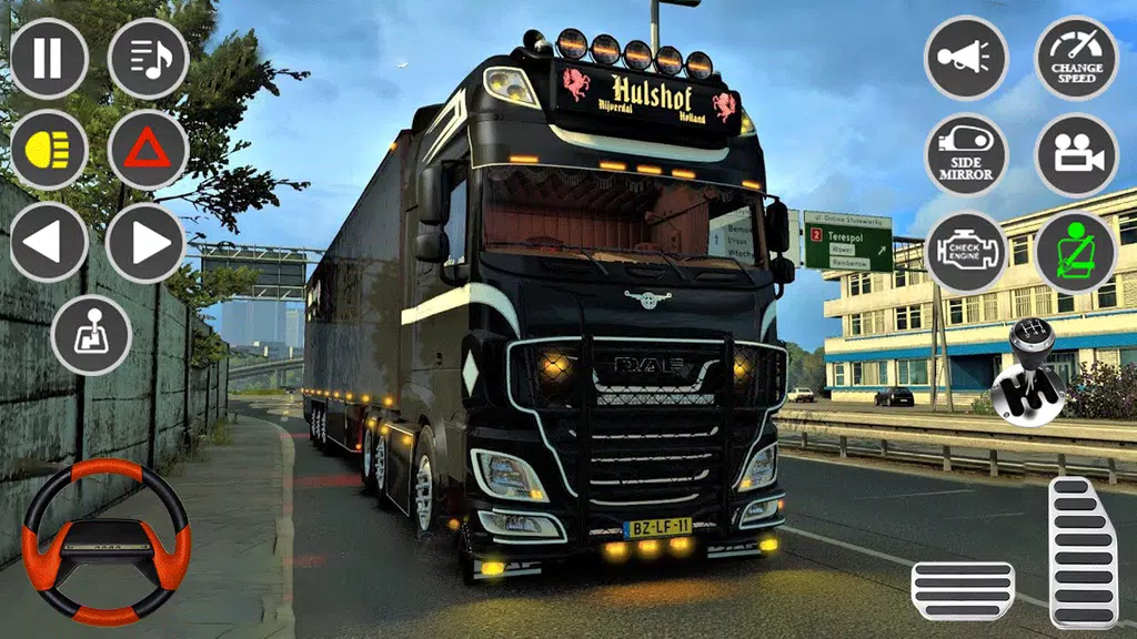 Real Truck Parking Truck Drive Screenshot 1