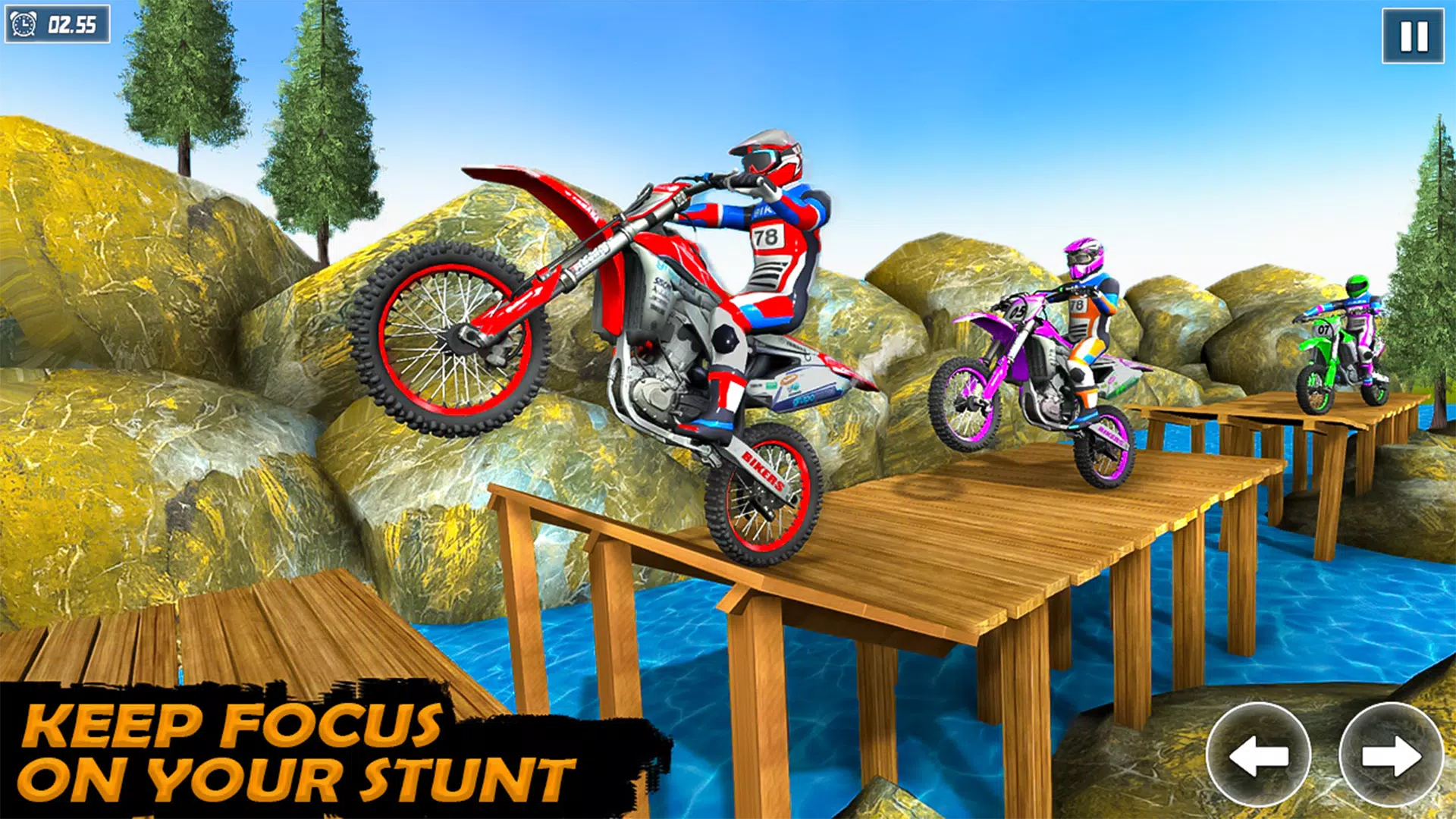 Motocross Dirt Bike Race Game Скриншот 3