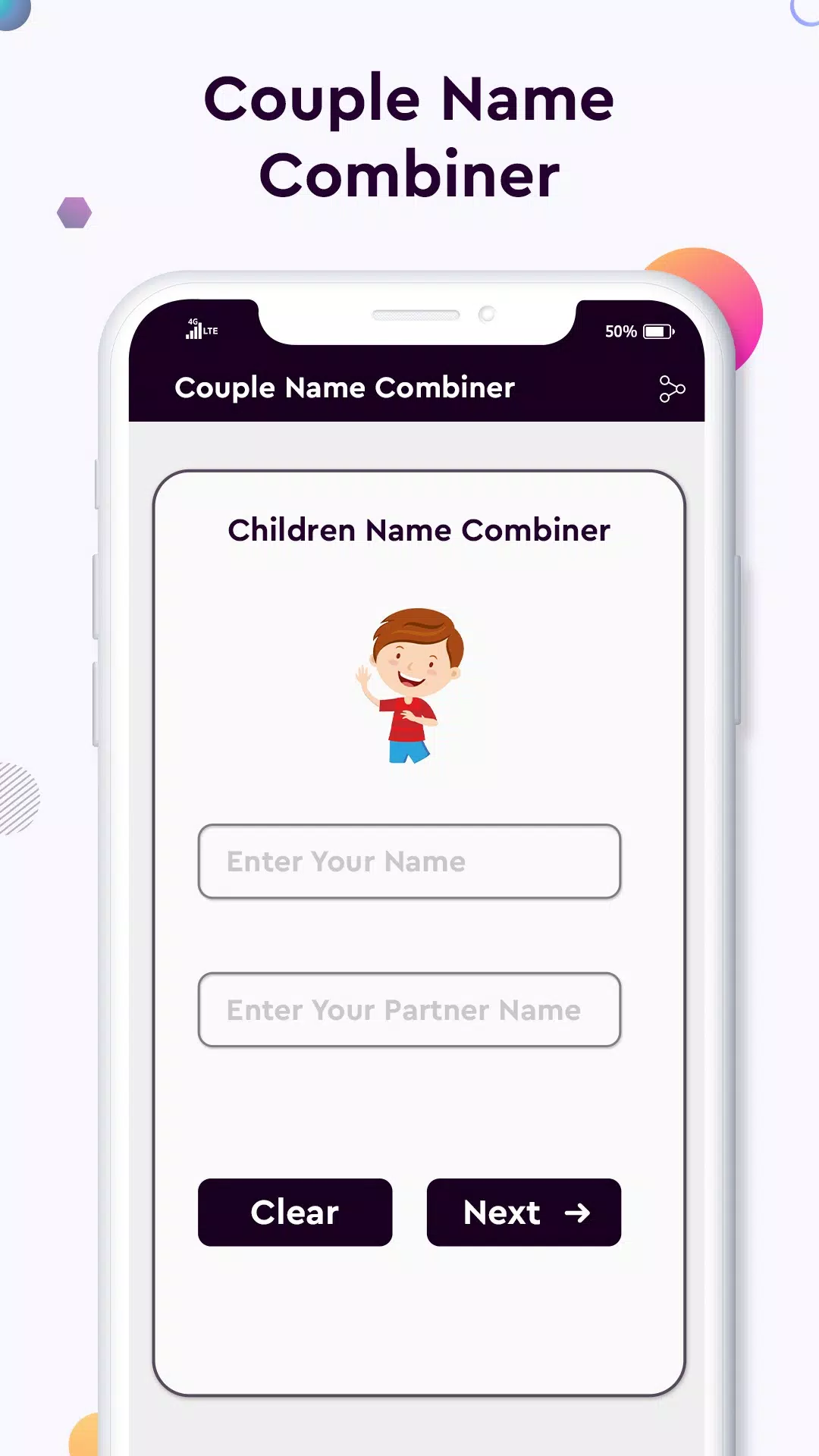 Baby name Couple Name Combiner 스크린샷 3