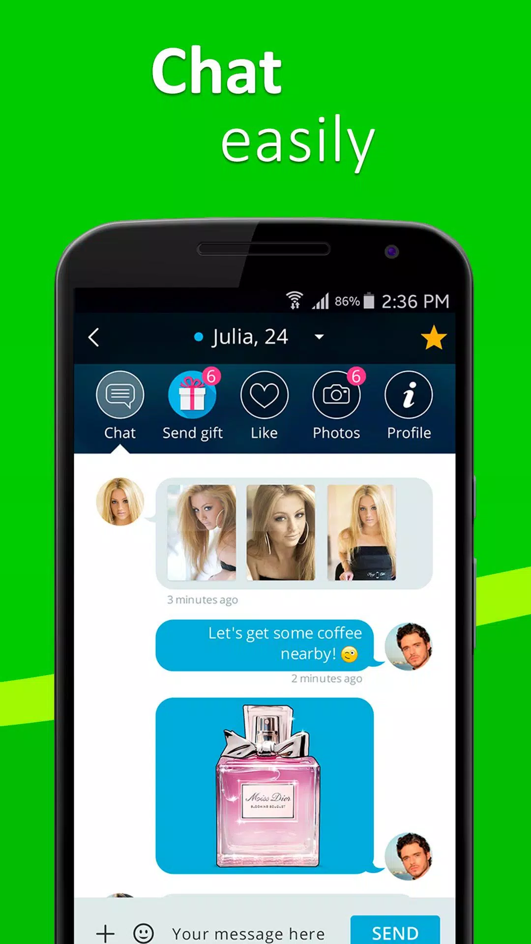 Meet4U - Chat, Love, Singles! Screenshot 3