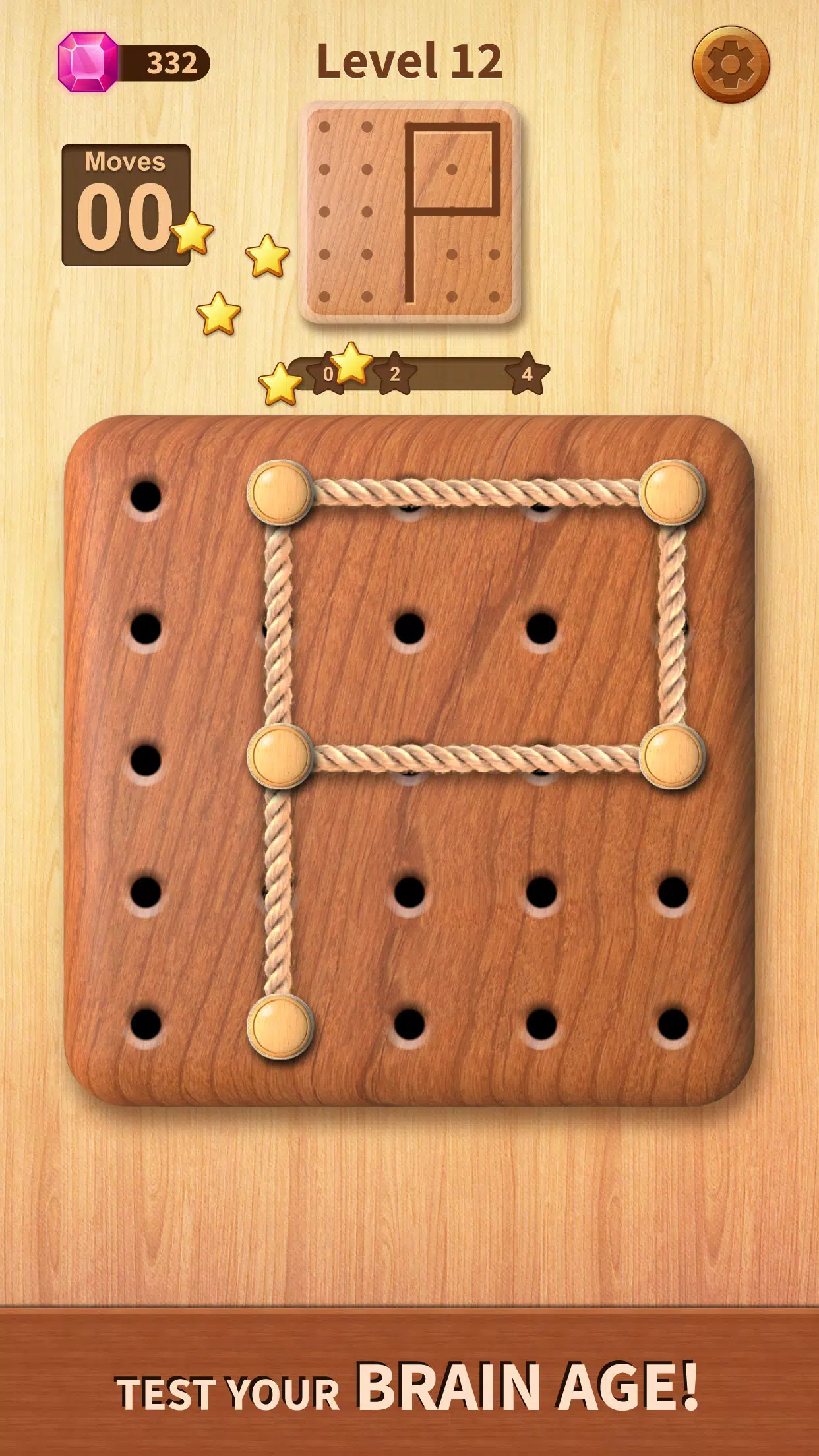 Rope Puzzle: Wooden Rope Games应用截图第2张