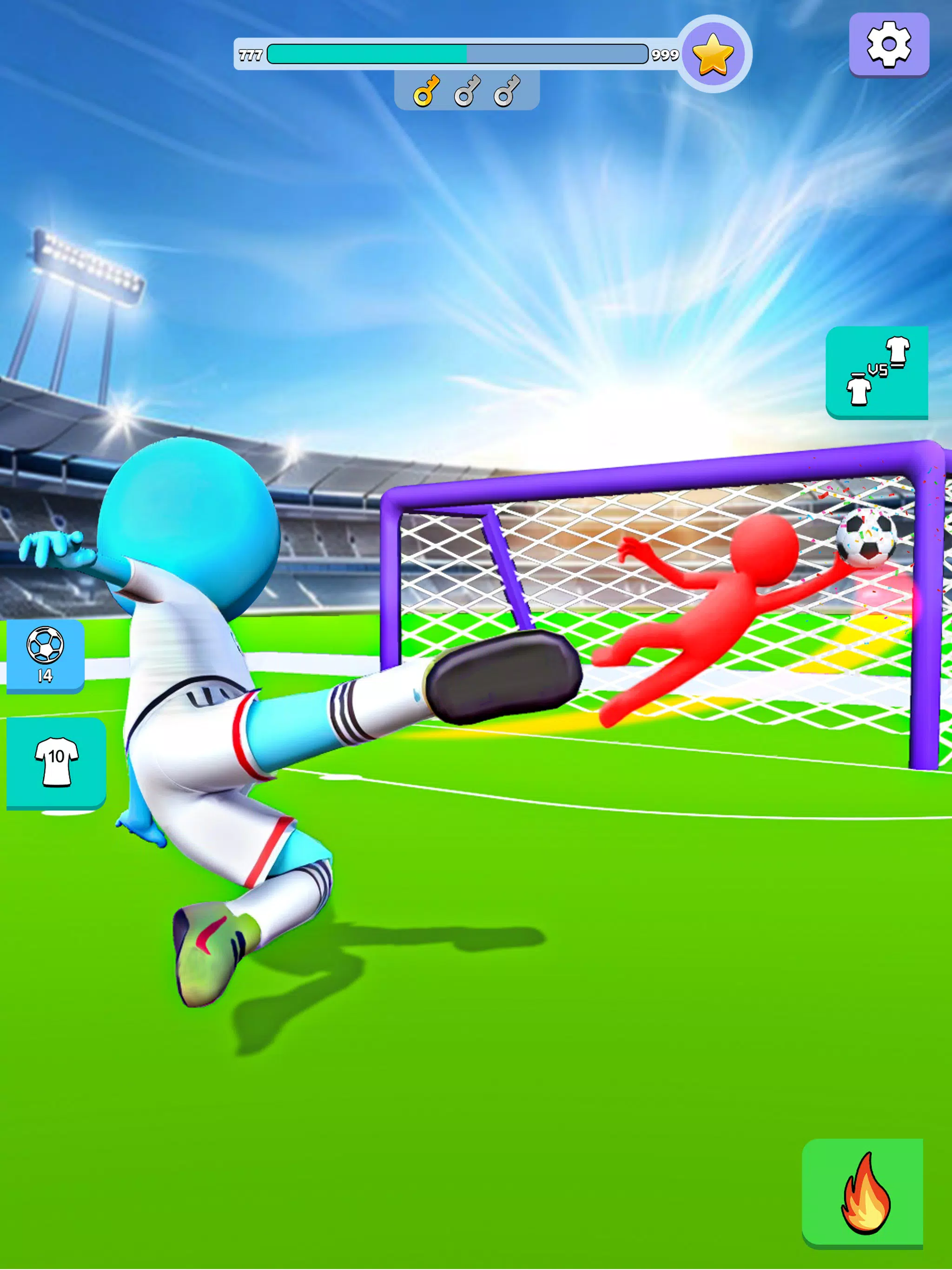 Kick It – Fun Soccer Game Screenshot 1