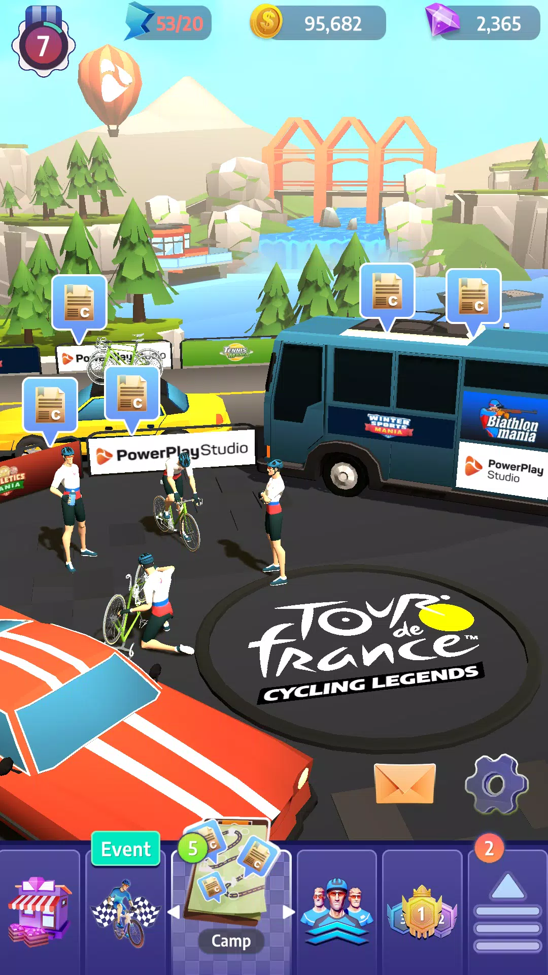 Tour de France Cycling Legends Capture d’écran 1
