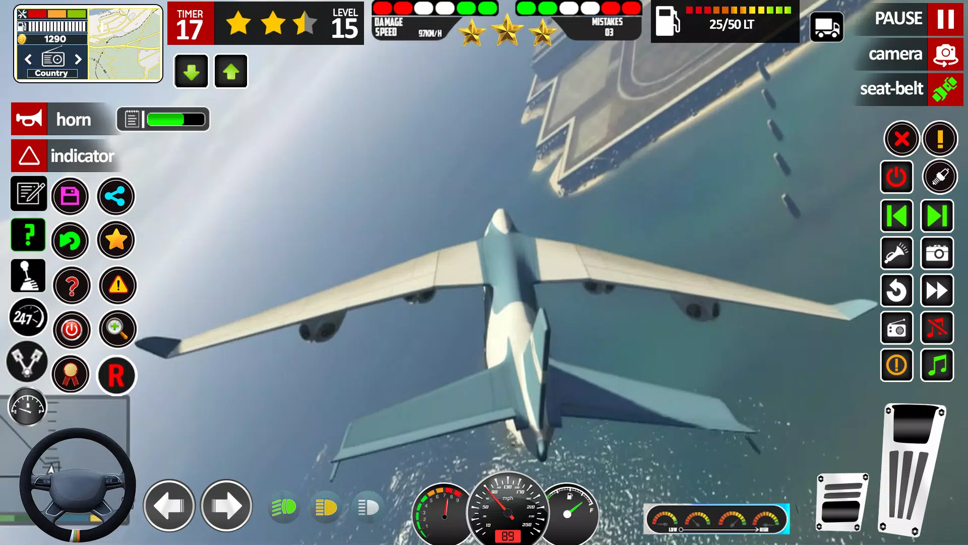 Plane Game Flight Simulator 3d应用截图第1张