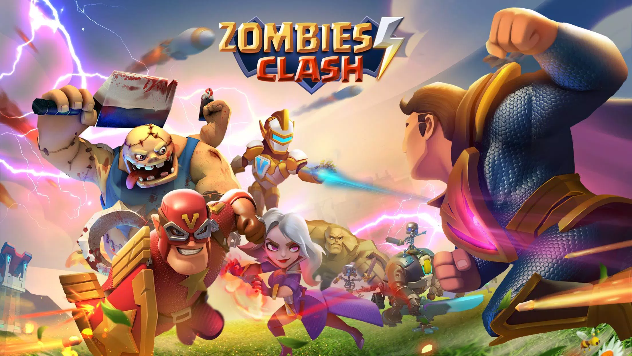 Zombies Clash應用截圖第1張