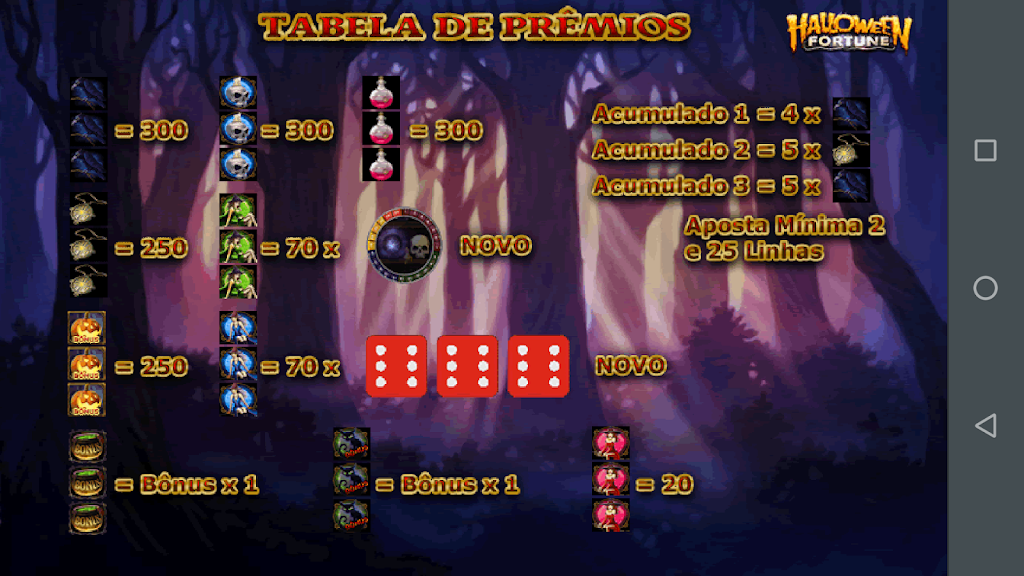 Halloween Fortune Caça Níquel स्क्रीनशॉट 2
