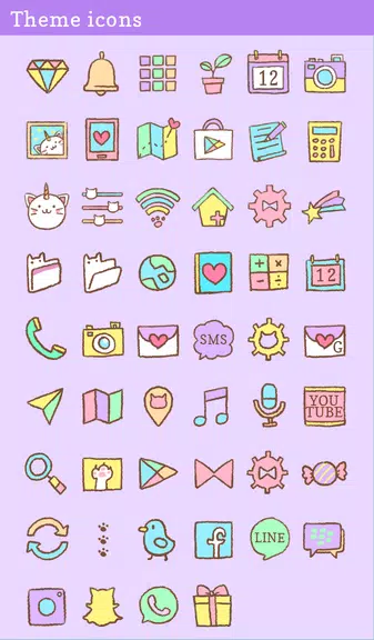 Caticorn Theme +HOME应用截图第3张