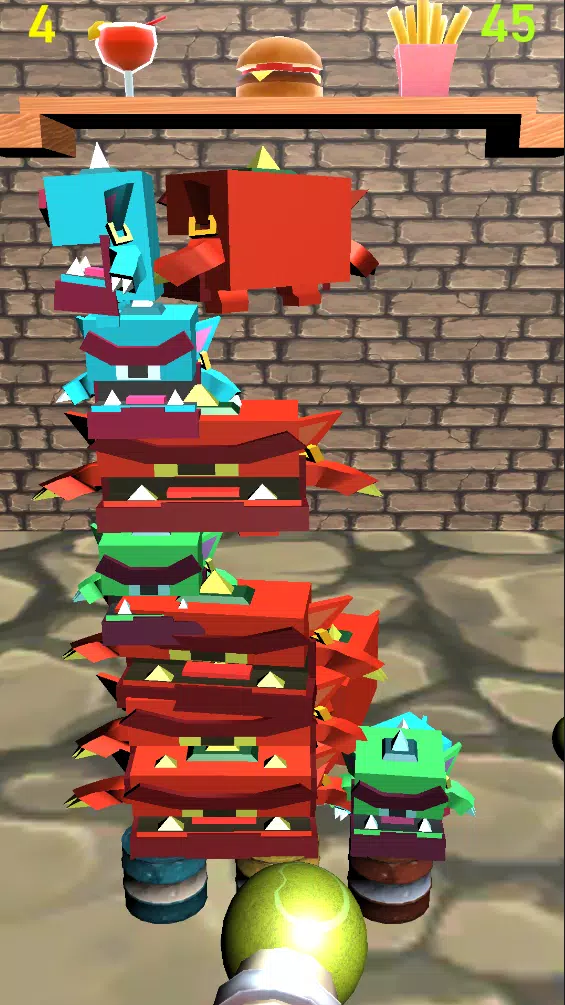 Knock Down Monster 스크린샷 1