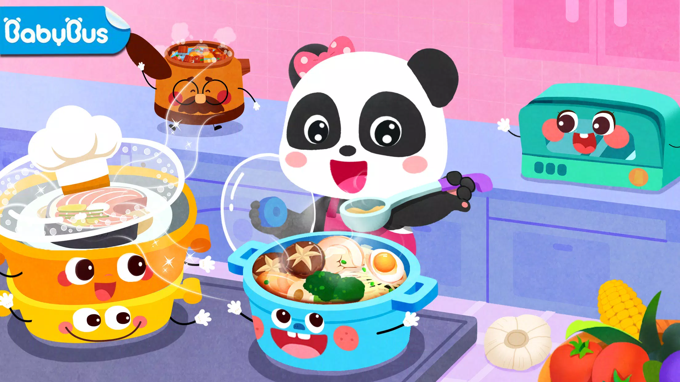 Baby Panda’s Kitchen Party Captura de tela 1