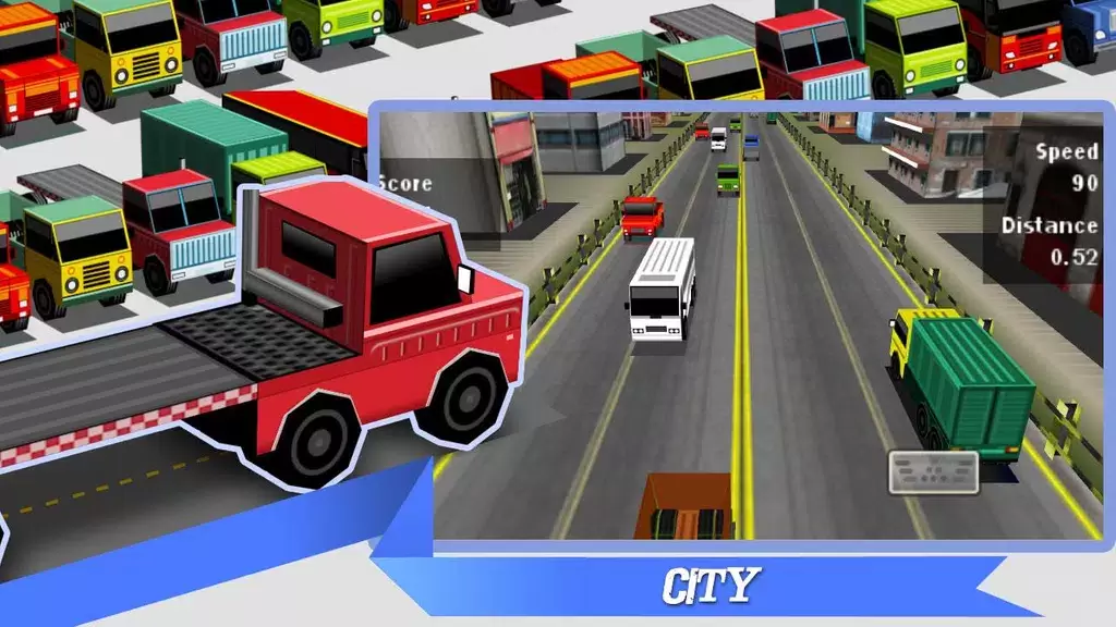 Truck Traffic Racing3D應用截圖第3張
