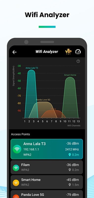 Speed Test & Wifi Analyzer スクリーンショット 3