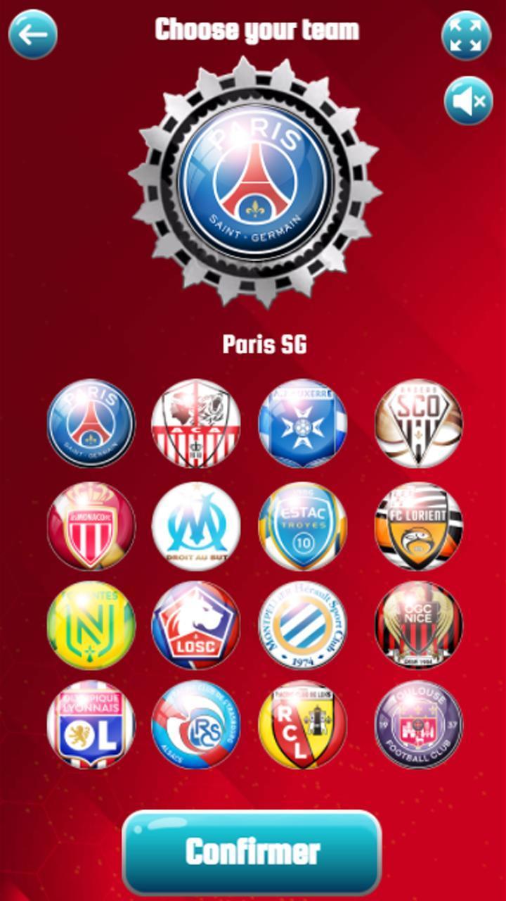 Jeu de Ligue 1 Screenshot 2