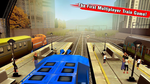 Train Racing Games 3D 2 Player Captura de tela 3