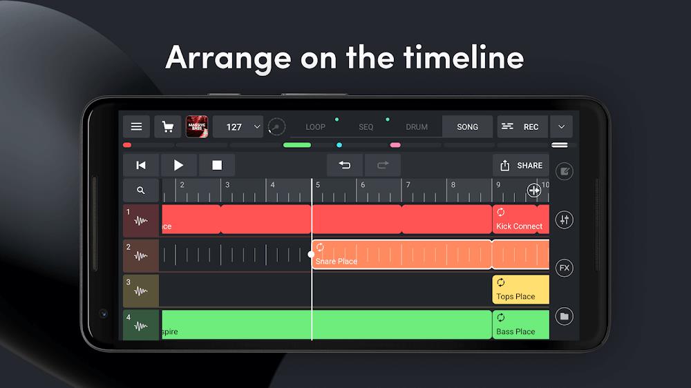 Remixlive - Make Music & Beats Capture d'écran 2