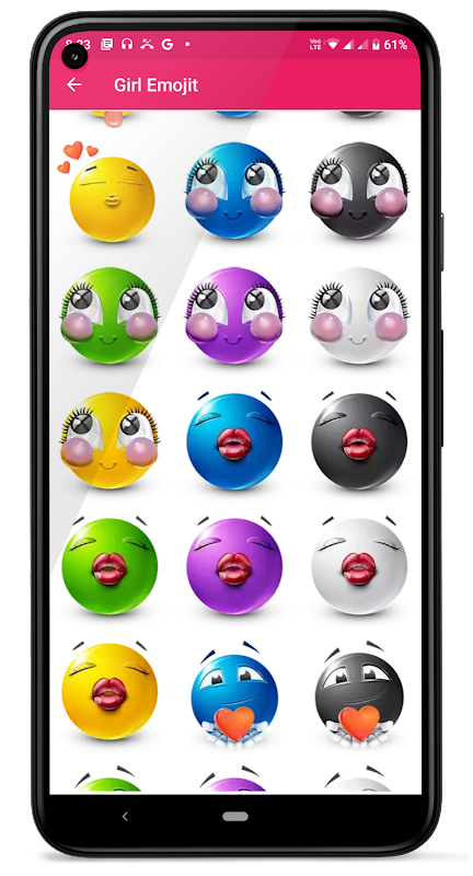 Kiss Me Love Stickers: Kiss Me Wallpaper Скриншот 2