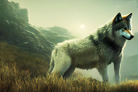 The Wild Wolf Simulator 2022 Captura de tela 1