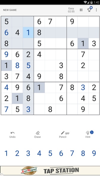 Sudoku - Classic Logic Puzzle Game Captura de tela 2