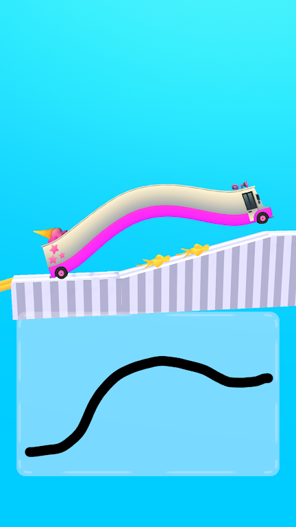 Car Climber: Draw Bridge 3D Скриншот 3