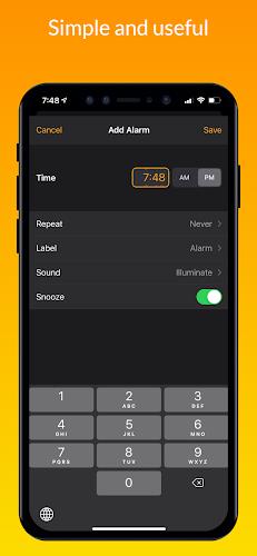 Clock iOS 16 - Clock Phone 14 スクリーンショット 3