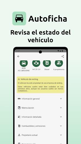 Autoficha - Informe DGT スクリーンショット 2