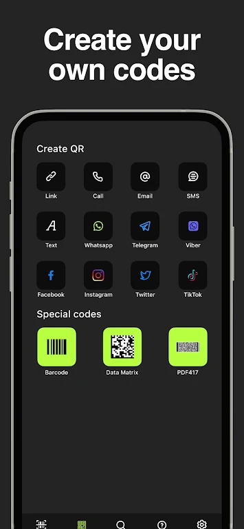 QR code Scanner & Creator應用截圖第3張