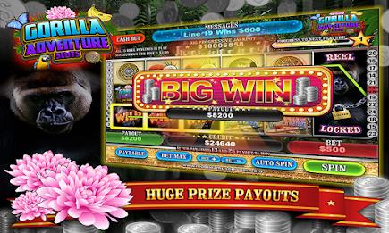 Gorilla Adventure Slots Screenshot 3