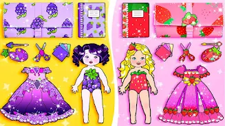 chibi doll dress up makeover 스크린샷 2