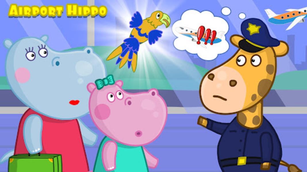 Hippo: Airport adventure स्क्रीनशॉट 2