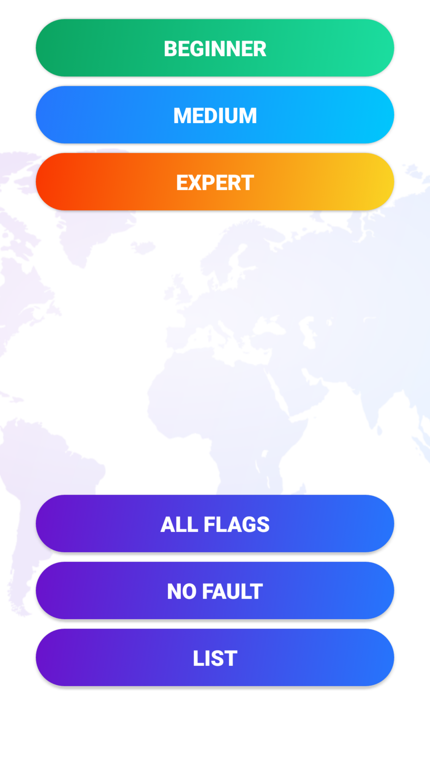 Flags of the World Quiz Game Screenshot 2