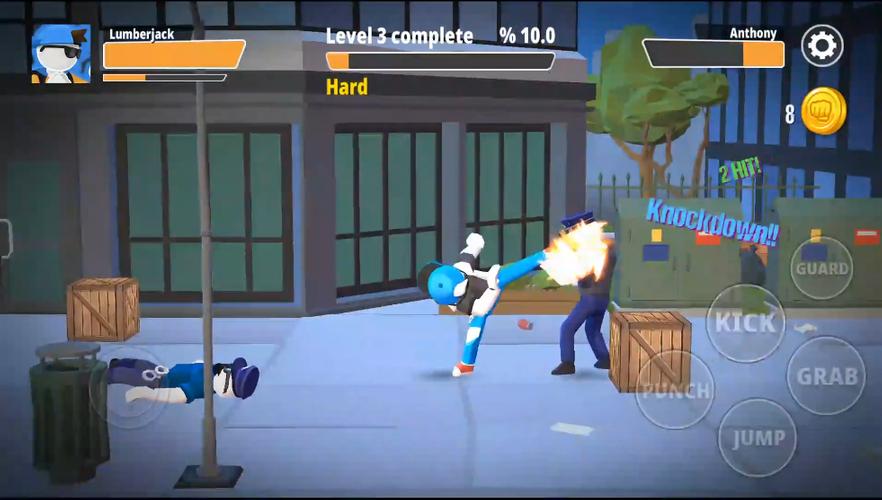 Street Hit - Clash Fighting Captura de tela 3