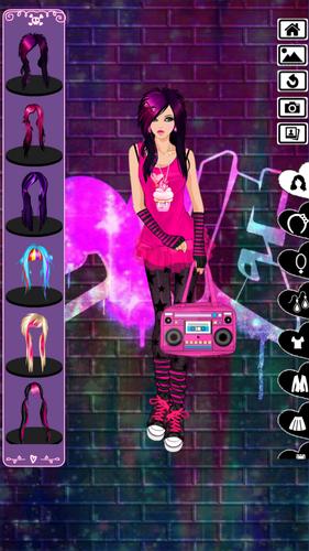 Emo dress up game应用截图第2张