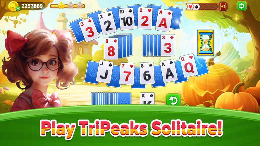 TriPeaks Solitaire Flowers應用截圖第1張