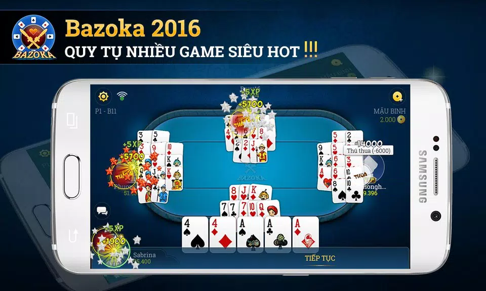 Bazoka - game bai online 2016 スクリーンショット 3