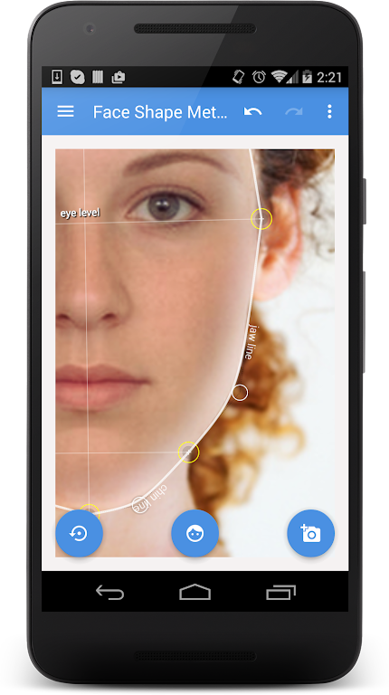 Face Shape Meter | Custom Captura de tela 3