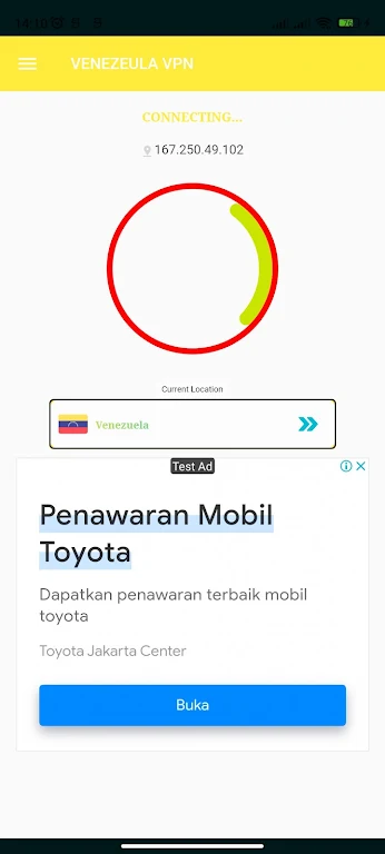 VPN VENEZUELA Capture d’écran 1