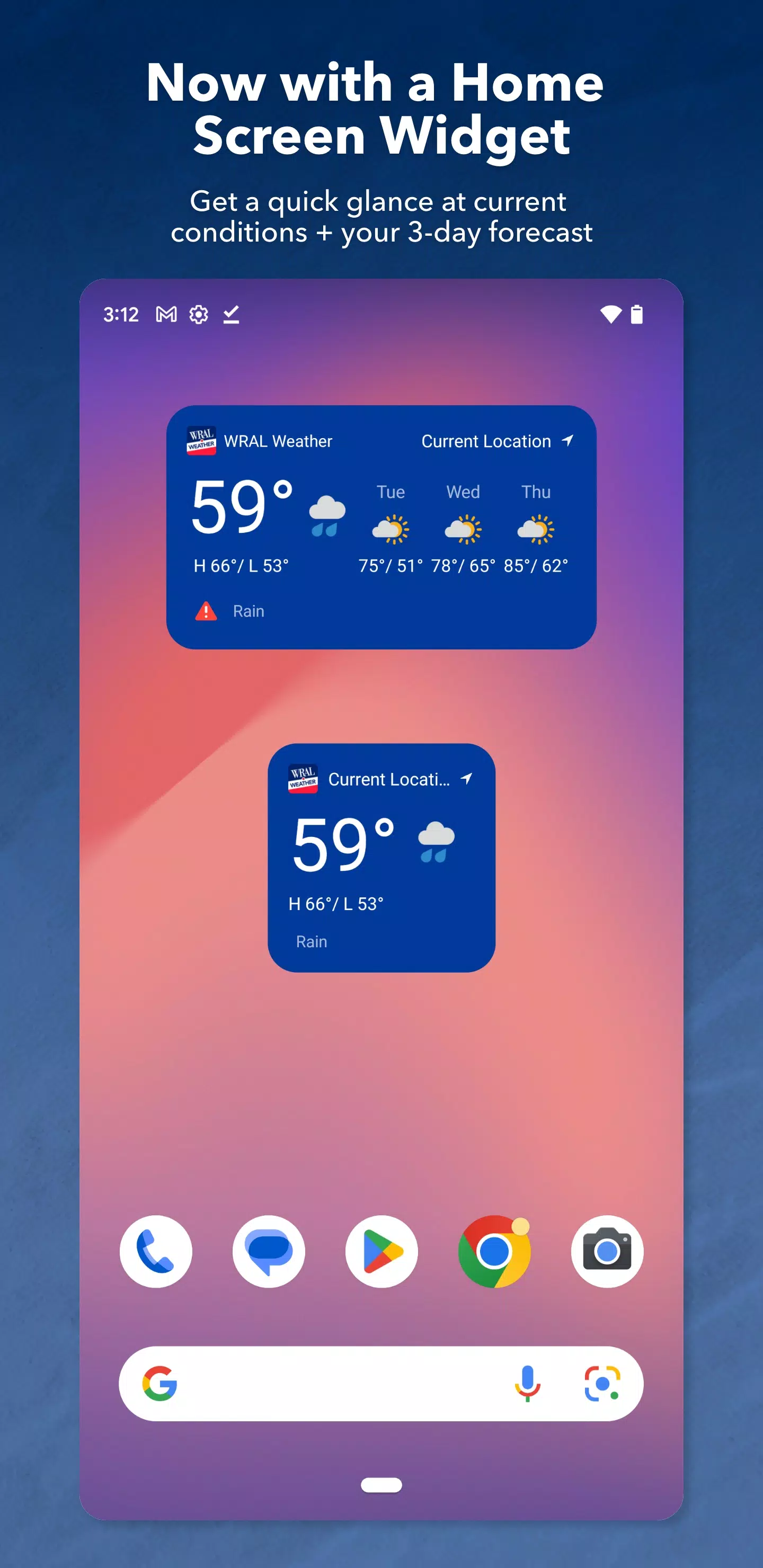 WRAL Weather Screenshot 3
