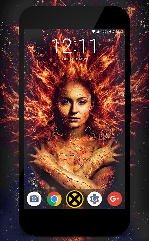 X-Men Wallpaper HD Скриншот 1