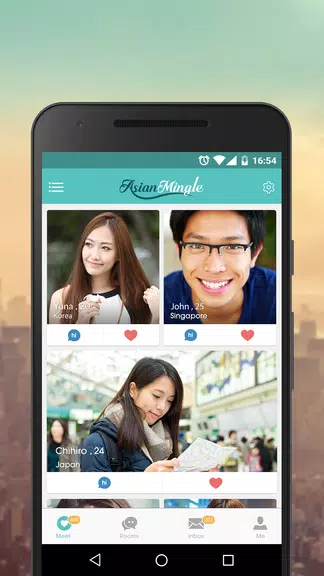 Asian Mingle：在亞洲認識、聊天和約會單身人士應用截圖第1張
