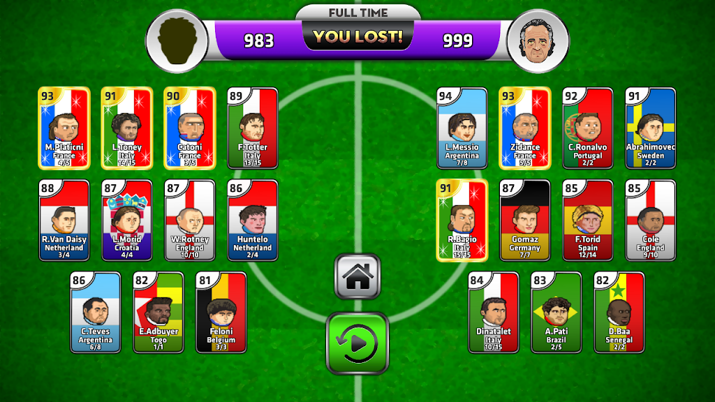 Head Soccer Cards應用截圖第1張