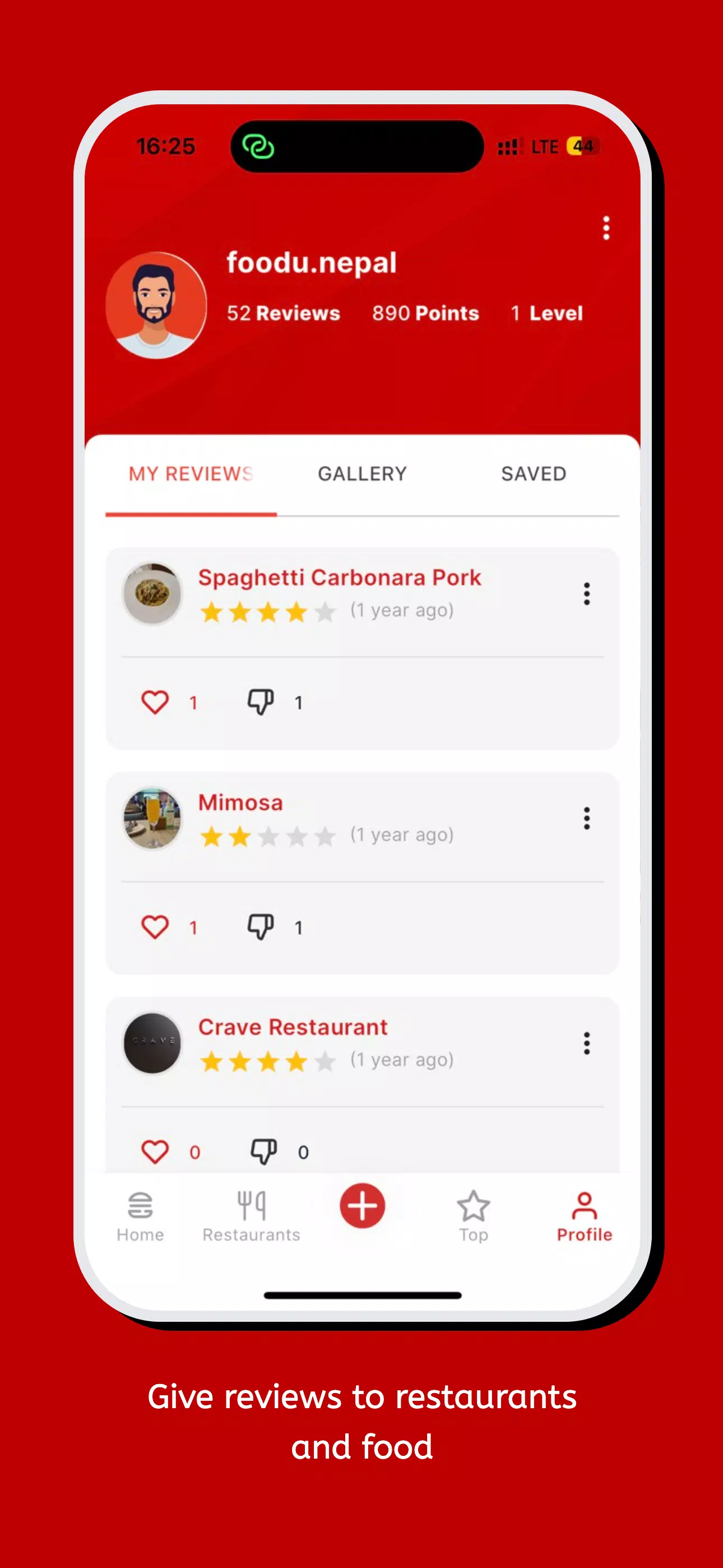 Foodieho Screenshot 2