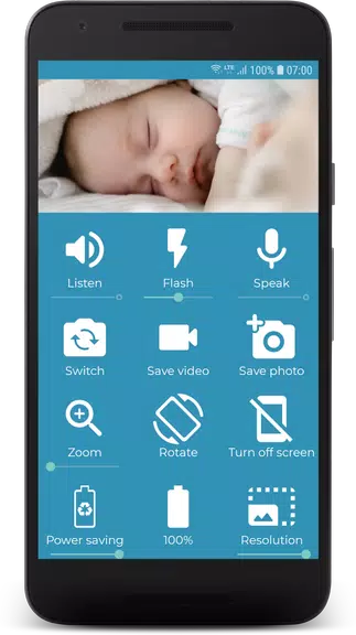 BabyCam - Baby Monitor Camera Captura de pantalla 2